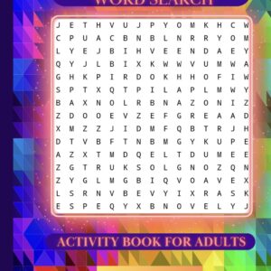 Radiate Positivity Word Search: Activity Book for Adults
